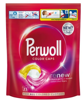 Perwoll Renew Caps Color Kapsułki do prania kolorów 23 szt