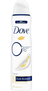 Dove Original z kompleksem cynku  Antyperspirant 150 ml