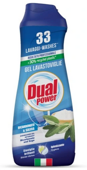Dual Power Soda & Szałwia Skoncentrowany Żel do mycia naczyń w zmywarce 660 ml
