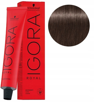 Schwarzkopf Farba Igora Royal 60ml  5-16 JASNY BRĄZ POPIELATO-CZEKOLADOWY