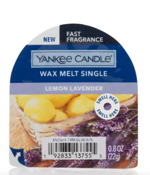 Yankee Candle Lemon Lavender wosk 22g