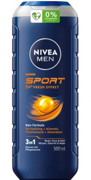 Nivea Men Sport Żel pod prysznic 500 ml