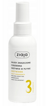 Ziaja Włosy roślinne Odżywka do włosów w płynie Kwiat Bananowca 125 ml