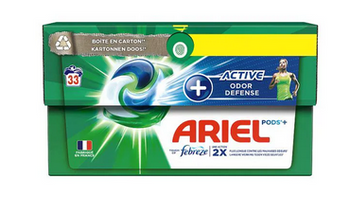 Ariel Kapsułki do Prania  Active Odor Defense Touch of Febreze 33 szt