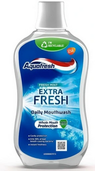 Aquafresh Fresh Mint Płyn do płukania ust 500 ml