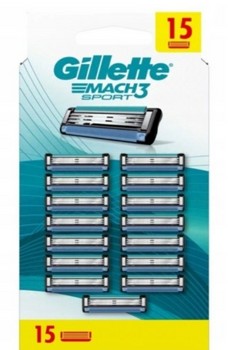 Gillette Mach3 SPORT Wkłady do maszynek 15 szt