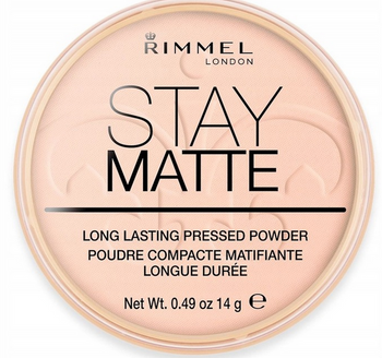 Rimmel Stay Matte Puder prasowany 002 Pink Blossom 14 g