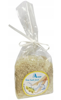 Aqua Amber sól do kąpieli stóp z Olejkami eterycznymi i Drzewo herbaciane 300 g