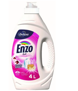 DELUXE ENZO Żel do prana Sensitive 4 L