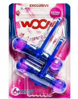 Woom Kostka barwiąca do WC Flowers 2 szt
