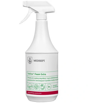 Medisept Velox Foam Extra Pianka do Dezynfekcji i mycia powierzchni 1 L