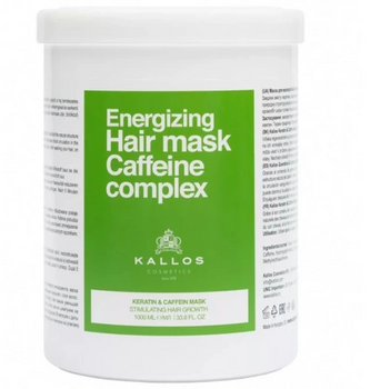 Kallos Keratin & Caffein Energizing Mask 1000 ml