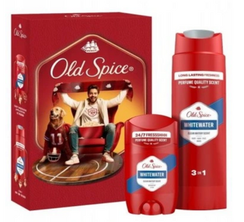 Zestaw prezentowy Old Spice Whitewater Dezodorant w sztycie 50 ml + Żel pod prysznic 250 ml