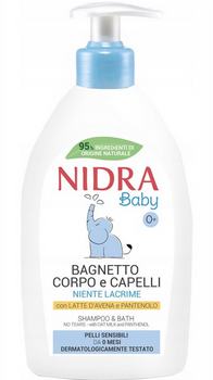 Nidra Baby Szampon i Płyn do kąpieli 500 ml