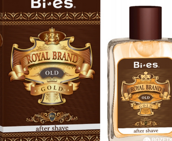 Bi-es Brand Royal Gold Płyn po goleniu  dla mężczyzn 100 ml