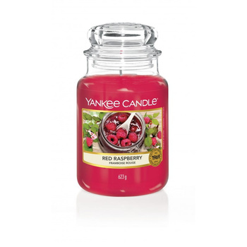 Yankee Candle Red Raspberry Słoik Duży 623g