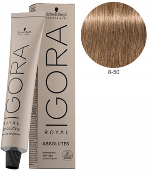 Schwarzkopf Farba Igora Royal Absolutes 60ml 8-50