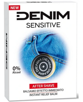 Denim Sensitiv 0% Alcool After Shave Balsam po Goleniu 100 ml