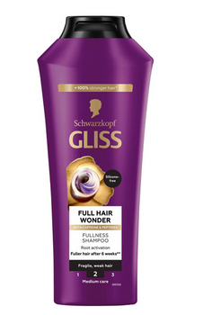 Schwarzkopf Gliss Szampon Do Włosów Full Hair Wonder 400 ml