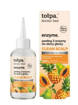 Tołpa Dermo Hair Peeling enzymatyczny 3 enzymy do skóry głowy 100 ml