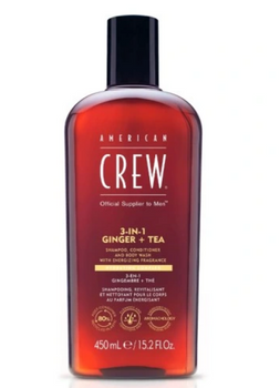 American Crew 3 in 1 Ginger + Tea Gel  450 ml
