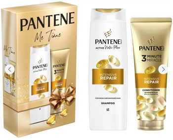 Pantene Intensive Repair Me Time  Zestaw Szampon 400 ml + Odżywka 220 ml