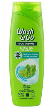 Wash&Go Szampon Menthol 360 ml