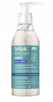 TOŁPA Dermo Face Sebio Żel Peeling MAX do twarzy 195 ml
