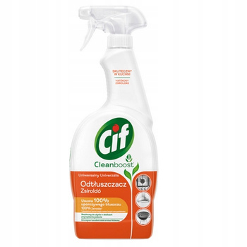 CIF Cleanboost Uniwersalny Odtłuszczacz Spray 500 ml