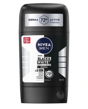 Nivea Men Black & White Original Antyperspirant w sztyfcie dla mężczyzn 50 ml
