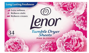 Lenor Pink Blossom Chusteczki Zapachowe do suszarki 34 szt