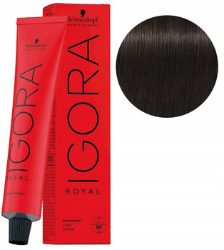 Schwarzkopf Farba Igora Royal 60ml 3-0 CIEMNY BRĄZ NATURALNY
