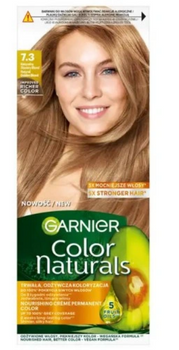 Garnier Color Naturals Creme Farba do włosów 7.3 Naturalny Złocisty Blond 60 ml