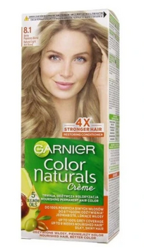 Garnier Color Naturals Creme Farba do włosów 8.1 Jasny Popielaty Blond 60 ml