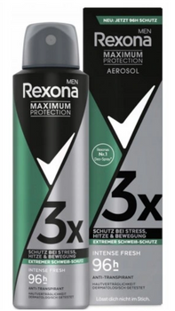 Rexona  Men Maximum Protection  Intense Fresh Dezodorant 150 ml