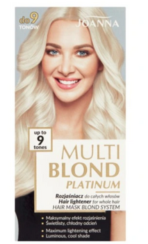 Joanna Multi Blond Platinum Rozjaśniacz do włosów do 9 tonów