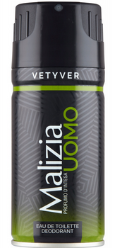 Malizia Uomo Vetyver Dezodorant w sprayu dla mężczyzn 150 ml