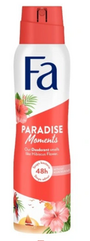 Fa Moment Paradise Dezodorant Damski Kwiat Hibiskusa 150 ml