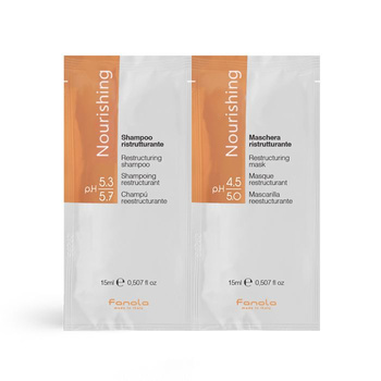 Fanola Nourishing Próbka Szampon 15ml + Maska 15ml