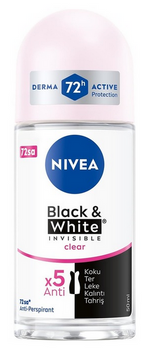 Nivea Women Invisible Black&White Power Clear Antyperspirant w kulce 50 ml