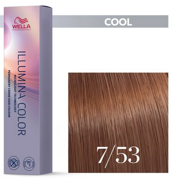 Wella Illumina Color 7/53  Farba 60 ml