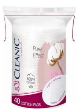 Cleanic Płatki owalne Pure Effect 40 szt