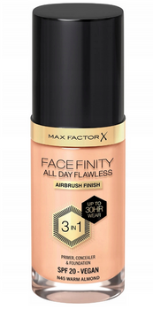 Max Factor Facefinity All Day Flawless Podkład 3 w 1 45 Warm Almond 30 ml
