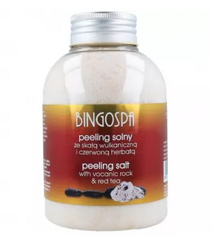 BingoSpa Peeling Solny.ze Skałą Wulkaniczną I Czerwoną Herbatą 580g