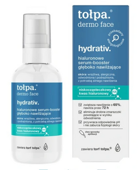 TOŁPA Dermo Face Hydrativ Serum-Booster silnie nawilżające przeciw zmarszczkom 75 ml