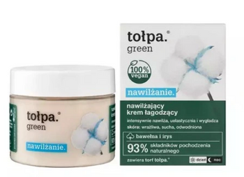 Tołpa Green Krem nawilżający do twarzy łagodzący podrażnienia 50 ml