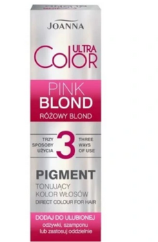 Joanna Ultra Color Pigment Różowy Blond 100 ml