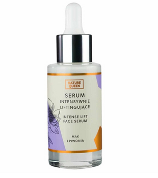 Nature Queen Serum Intensywnie Liftingujące Mak i Piwonia 30ml