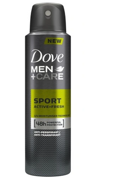 Dove Deo Spray 150 ml  For Men Sport Active + Fresh