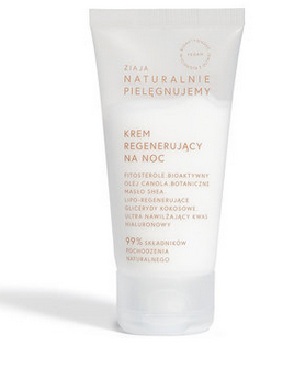 Ziaja Naturalnie Pielęgnujemy.Krem regenerujący na noc 50ml